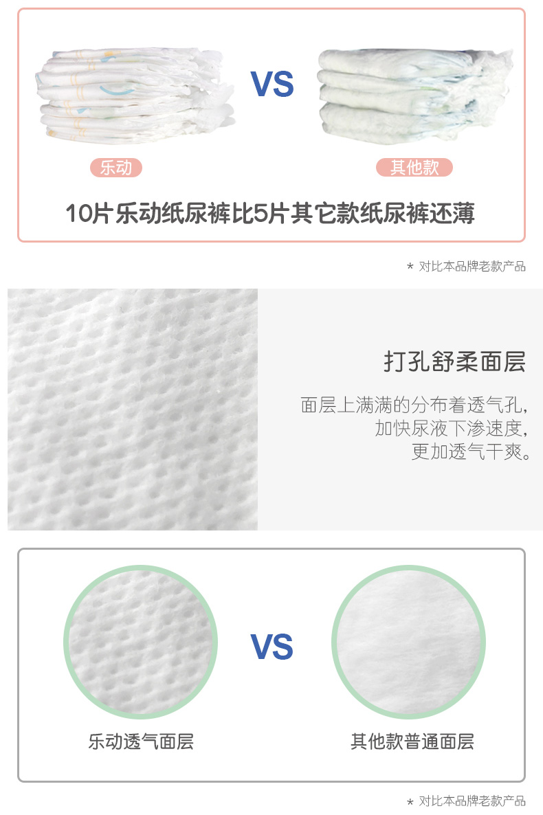Âm nhạc Jiaying siêu mỏng cho bé tã M code thoáng khí nam và nữ tã cho bé không tã tã kéo quần bỉm pamper