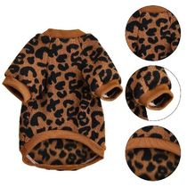 Puppy Pullover Attractive Pet Sweater Coffee Solor