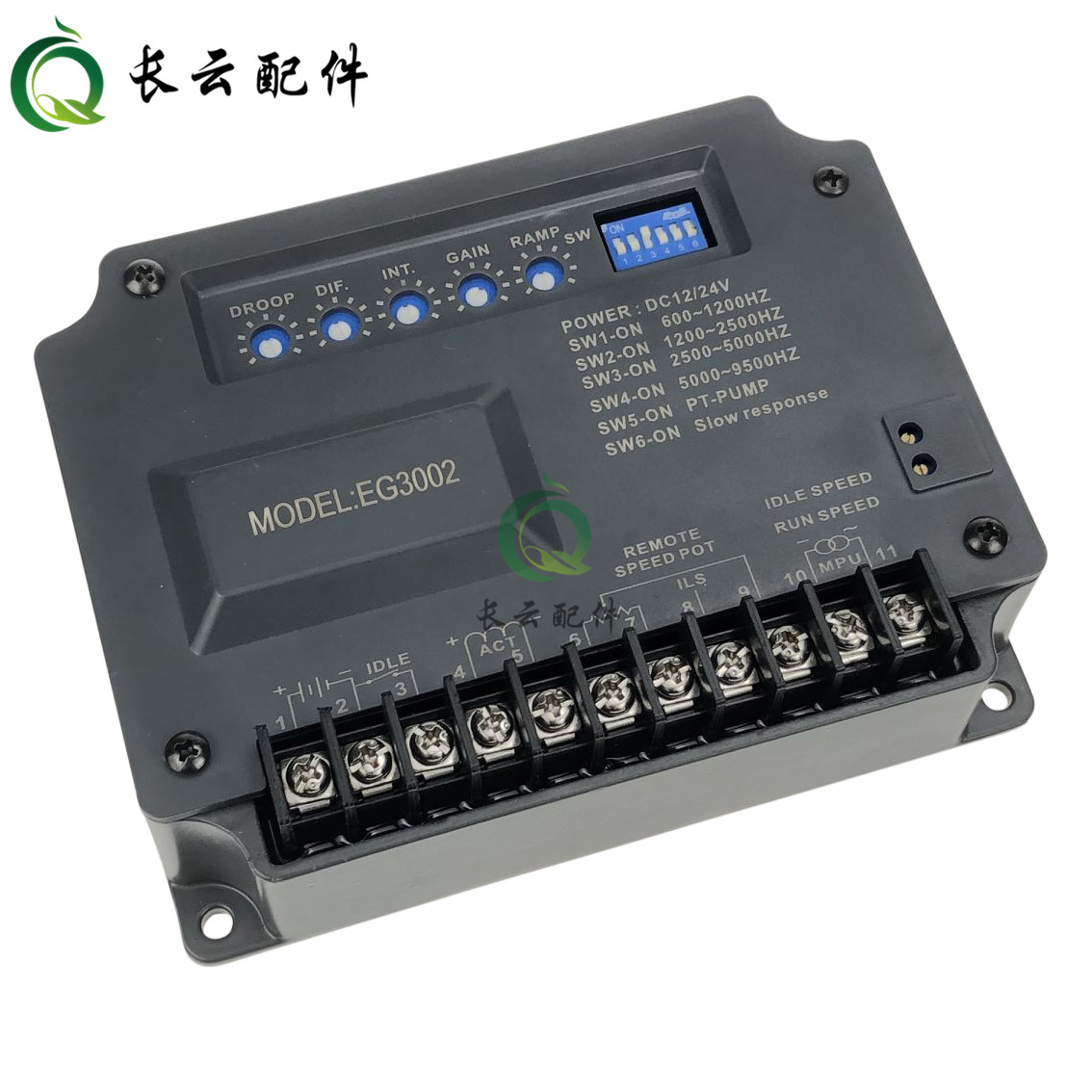 KUTAI brushless diesel generator assembly accessories Gu Yuetai EG3002 Speed Regulator Panel Regulator