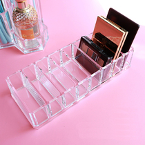  Acrylic powder storage box transparent blush eye shadow storage box Korean lipstick rack Nail polish desktop finishing box