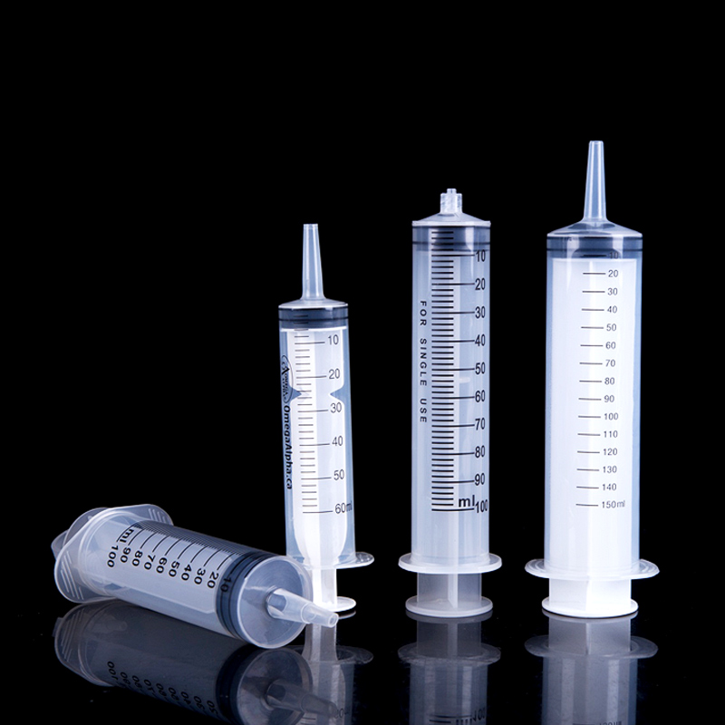 100ml dispensing syringe Plastic syringe Stick drill needle tube manual ink experimental tools Wallpaper glue construction tools