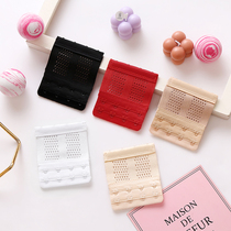 3 stainless steel 2 rows 4 buttons 7 6cm elastic bra extension buckle 2 rows 4 buttons underwear elastic adjustment extension buckle