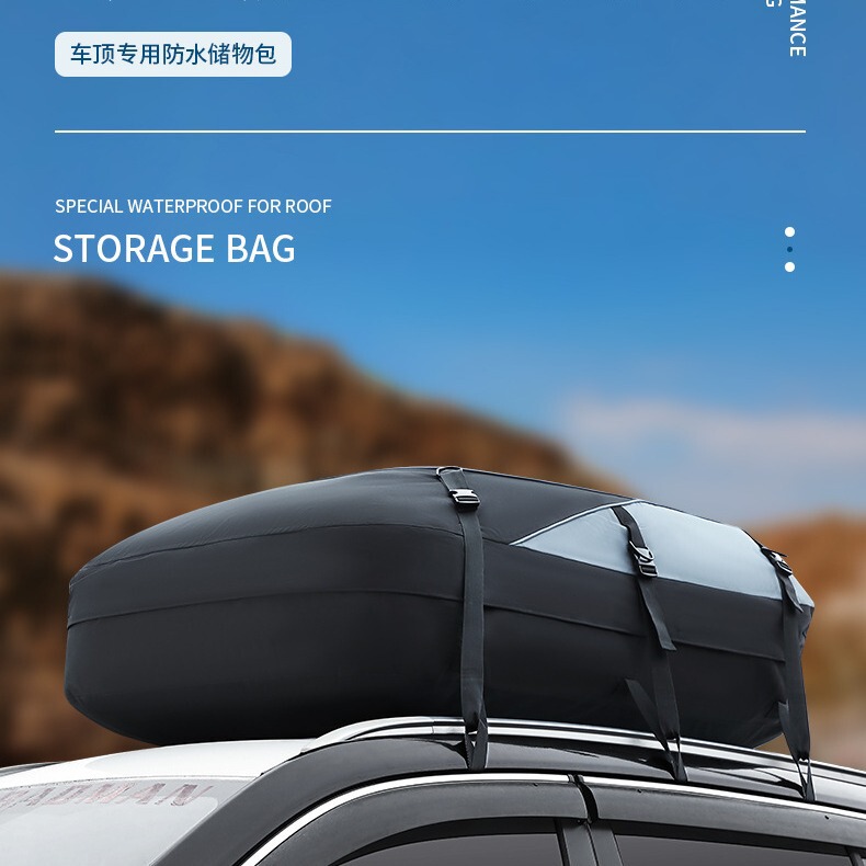 Amazon's Cross-Border Best-Selling Roof Luggage Bag, Heat-Sealed Waterproof Roof Bag, Upgraded Car Roof Luggage Bag