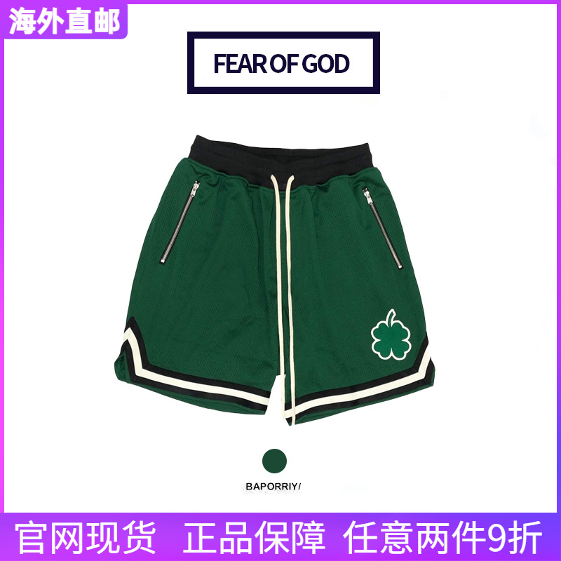 FEAR OF GOD fifth season main line mesh shorts high street sports leisure summer trend loose five-point pants