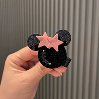 Коричнево-черная заколка в стиле S1-4