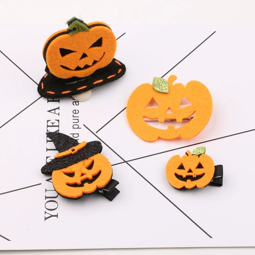 Детская заколка для волос, милый аксессуар для волос, челка, xэллоуин, наряжаться