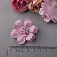 Темная и мелкая фиолетовая ткань C2-3