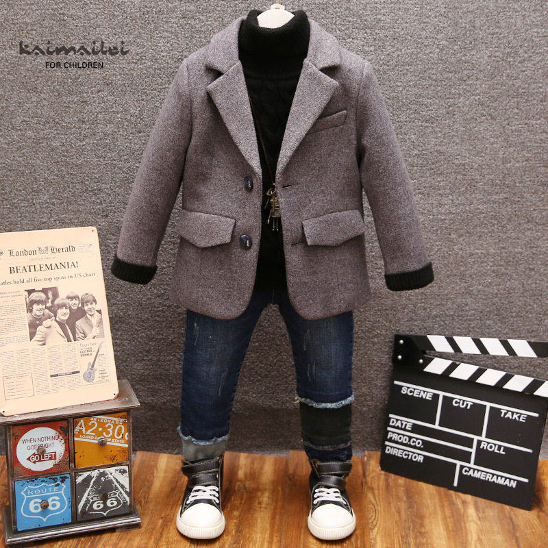 Boy Clothing Boy Thickened Suit 2022 Winter New Children Add Cotton, What About The Children In The West Suit Jacket