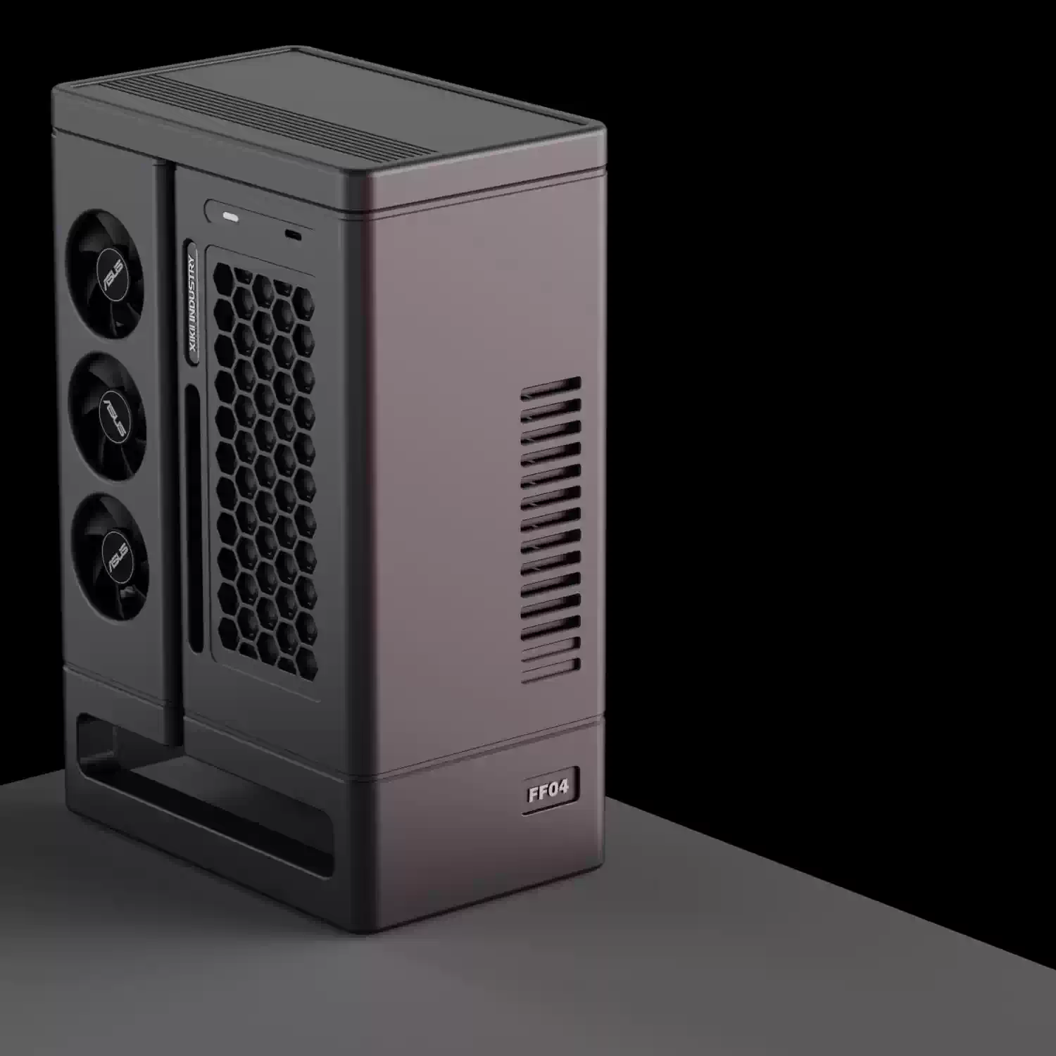 XIKII INDUSTRY FF04風冷設計Mini-ITX迷你機箱套裝含450W靜音電源