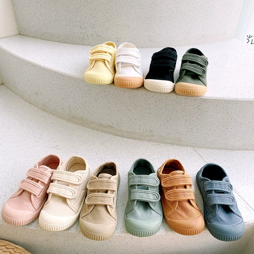 Детская тканевая демисезонная повседневная обувь для мальчиков, детские кроссовки, мягкая подошва