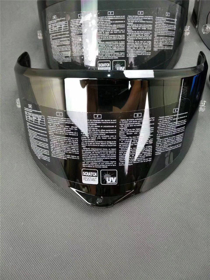 AGV PistaGPR GPRR GPR color plating silver blue and black RACE3 helmet lens color anti fog