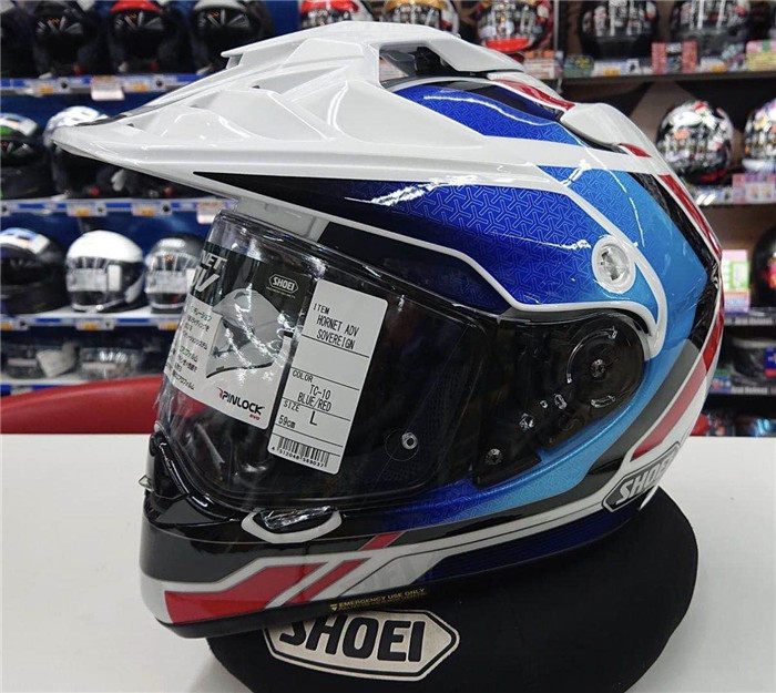 Spot Japan SHOEI HORNET ADV pull off - road dual - use anti - mist motorcycle helmet safety cap