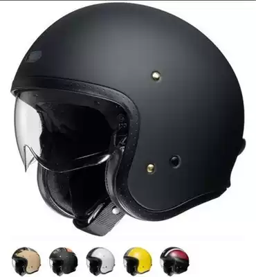 Beijing spot Japan imported SHOEI J O candy color Harley 3 4 helmets half helmets retro helmets shoei jo