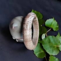 Two annual rings full of gypsophila 57 rings Burmese wood petrified jade tree fossil bracelet bracelet SZ42 (Shan Xiqi Gallery)