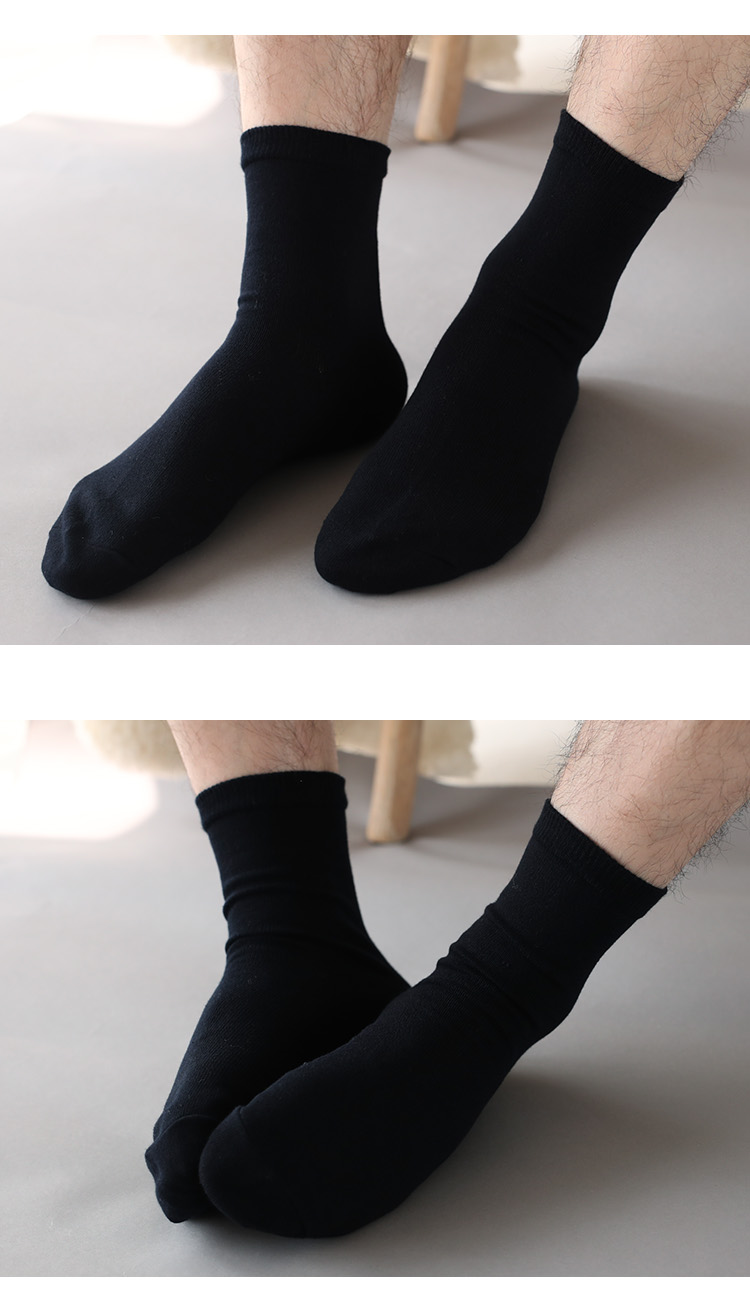 Joker cổ điển đồng bằng cotton cotton cotton vớ vớ kháng khuẩn nhiệt và khử mùi vớ nam vớ ngắn
