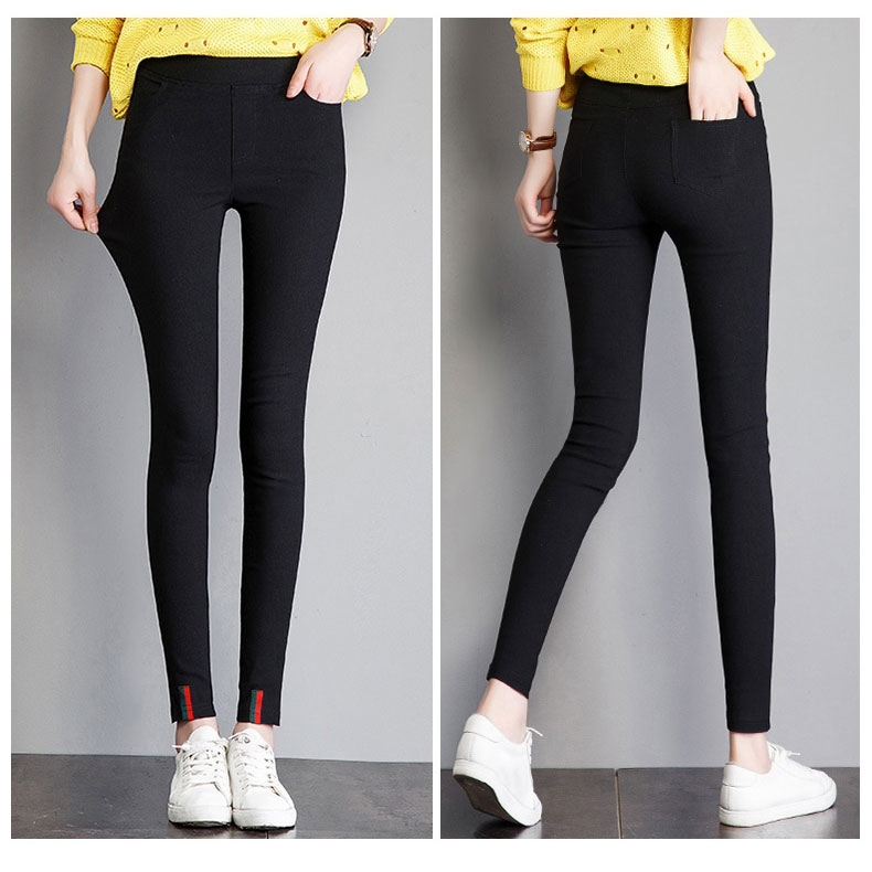 200 kg mùa thu đông 2018 quần béo mm cộng với phân bón Quần legging XL đã mỏng bên ngoài mặc cộng với nhung dày mới quần thể thao nữ