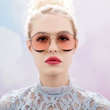 Ретро солнцезащитные очки, защита от ультрафиолета, в корейском стиле, 2019, популярно в интернете