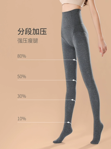 Бархатные удерживающие тепло демисезонные леггинсы, утепленный утягивающий пояс на талию, колготки, увеличенная толщина