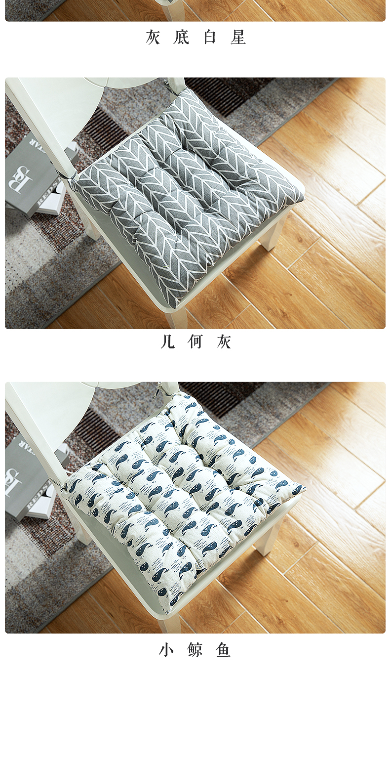 Summer thở dày đệm văn phòng ghế máy tính đệm ghế tatami phân mềm, sinh viên thở - Ghế đệm / đệm Sofa thảm trải ghế gỗ đẹp