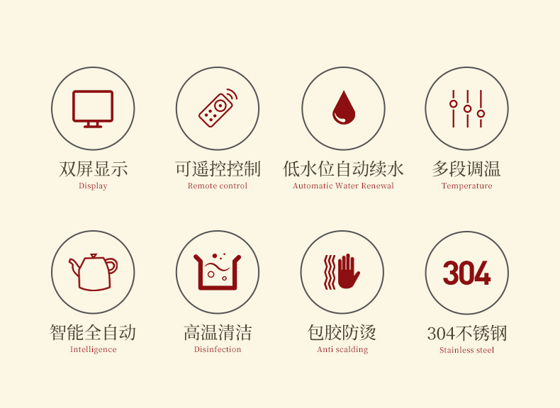 容声 三代旗舰款 全自动烧水壶/茶台 1L 自动上水 图3