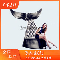 Creative FRP designer original personality whale seat hotel villa custom series leisure chair