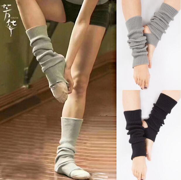 Fanghua same dance leg socks adult female children warm knee ballet practice socks foot protection