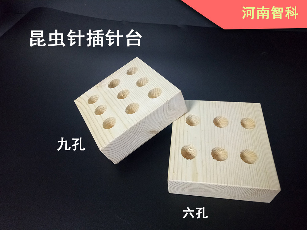 昆虫针台  昆虫标本制作工具 六孔针台 九孔