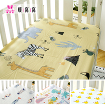 Baby bed bed sheet single piece cotton bed sheet bedding bedspread mattress cover Childrens kindergarten bed sheet custom