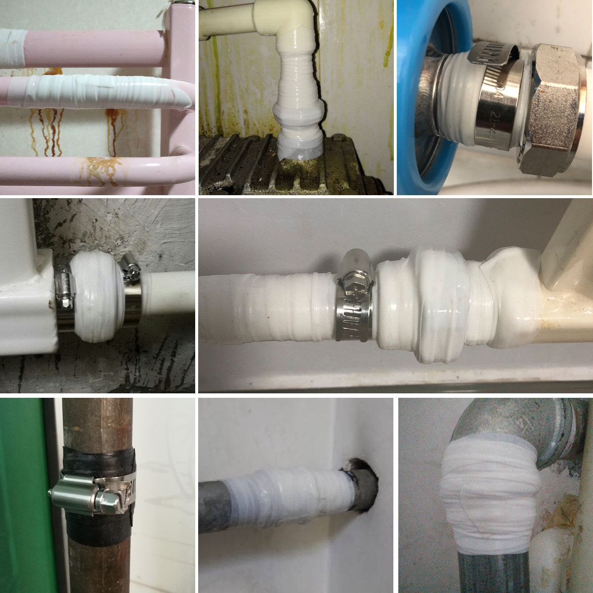 Water pipe leakage stick strong tape antiodor sealing leakage cloth