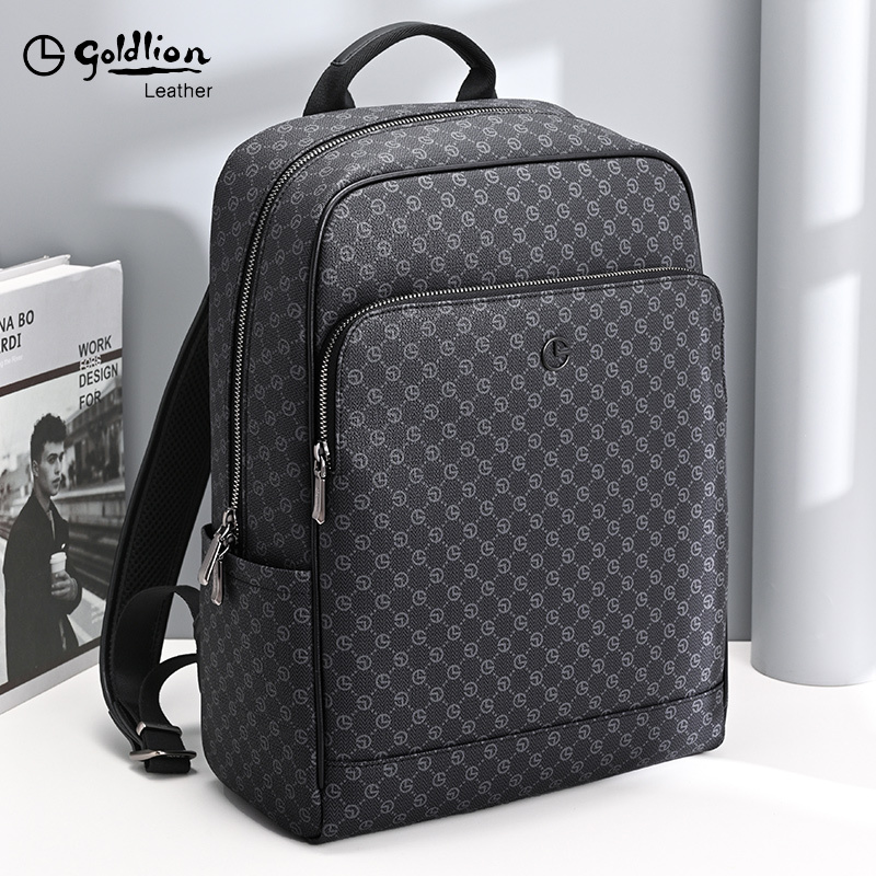Goldlion Backpack Men's Backpack 2026 New Model Business Travel Men's Bag Large Capacity Men's Commuting Computer Bag Goldlion Backpack Men's Backpack 2026 New Model Business Travel Men's Bag Large Capacity Men's Commuting Computer Bag