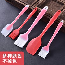 Silicone oil brush Kitchen pancake oil brush baking small scraper household high temperature resistant pancake brush without hair removal barbecue brush