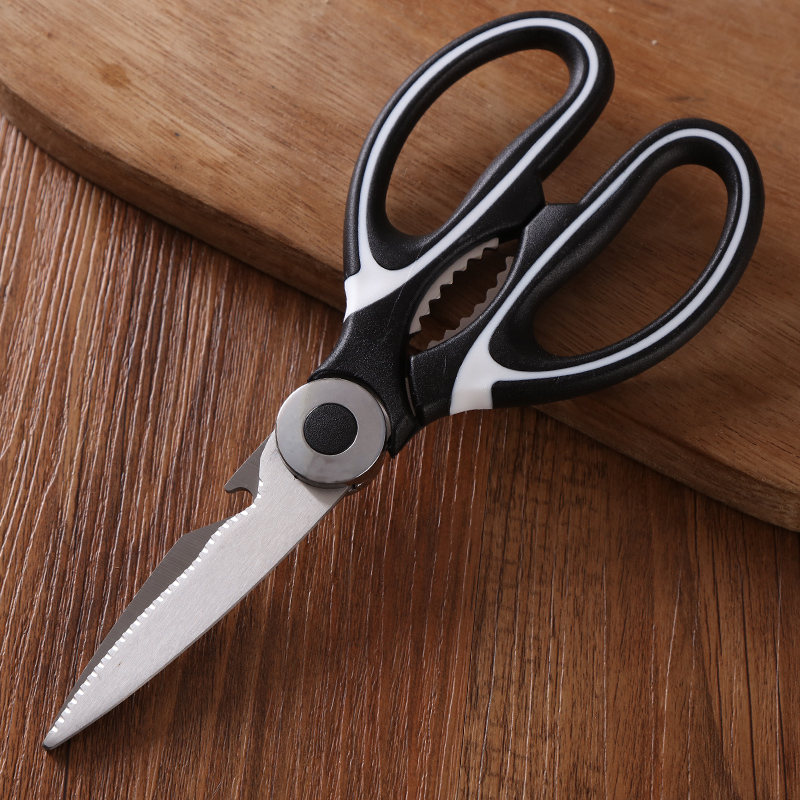 Multifunction Kitchen Scissors Home Kill Fish Cut Chicken Bone Grilled Meat God Instrumental Special stainless steel Mighty Cut office