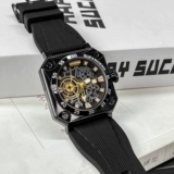 Механические мужские часы, мужской водонепроницаемый кварцевый циферблат