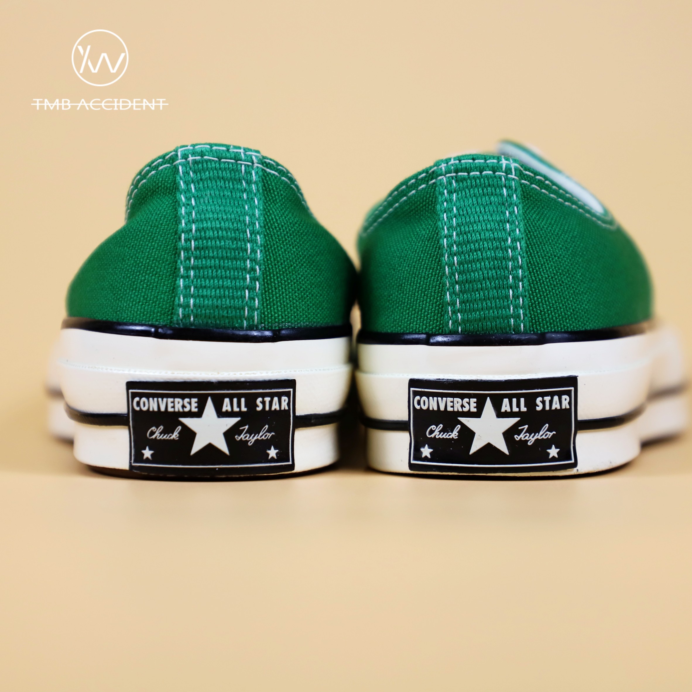 Converse Converse 1970s Samsung tiêu chuẩn rừng xanh cao thấp giày vải thấp 161441C 161443C jordan panda cổ thấp