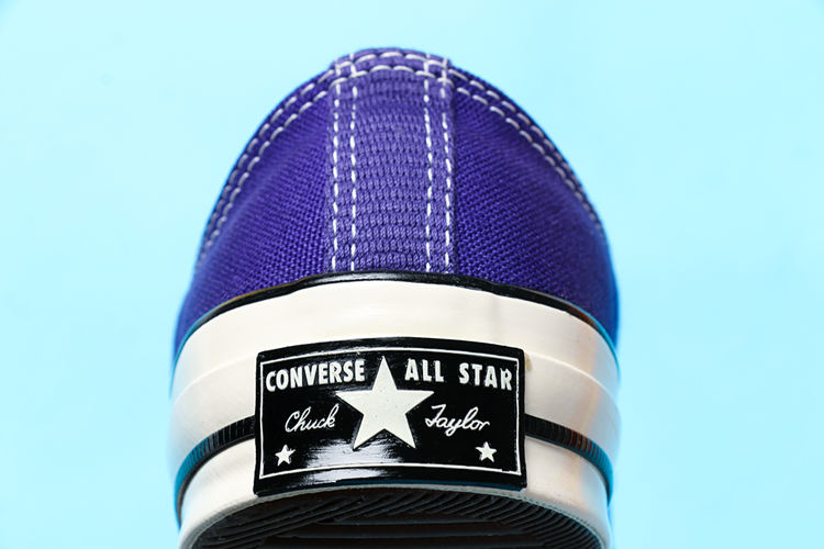 Converse Converse 1970s Giày đế bệt màu tím cao thấp thấp Samsung tiêu chuẩn 162366C 162368C giày thể thao nữ chính hãng