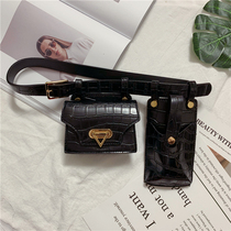 Summer Outer lap belt Lady Pouch Decoration 100 Hitch Fashion Ins Matching Dresses Big Suit Shirt Black Waist Seal