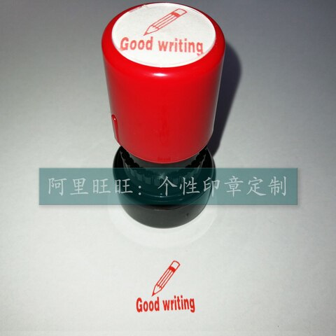 Good writing writing work The whole beautiful English English Teacher reward teacher encourages the comment ten thousand times seal