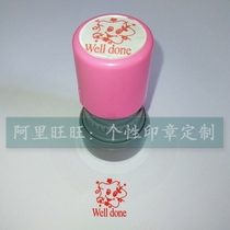 Well done by well done well done well done English teacher evaluation seal teaching comment seal