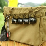 Металлическая кофейная дорожная чайная чашка для кемпинга, комплект, алюминиевый сплав