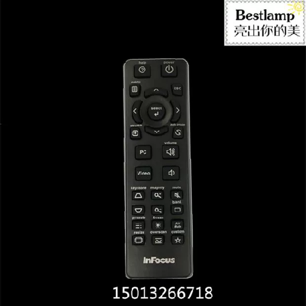 Máy chiếu hoàn toàn mới INFOCUS InF Focus IN124ST IN126A IN126ST điều khiển từ xa - Phụ kiện máy chiếu máy chiếu wifi