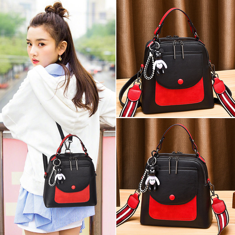 Hong Kong counter backpack women's bag 2022 new messenger bag women's all-match large-capacity fashion net red small bag shoulders