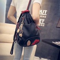 Hong Kong Tide Brand 2022 New Fashion Soft Leather Womens Backpack Korean Edition Travel Leisure Personality Backpack Womens Bag Bag Tide