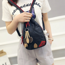 Hong Kong Backpack Women 2022 New Fashion Ladies Bag Korean Edition Fashion Chest Bag Versatile Mini Backpack