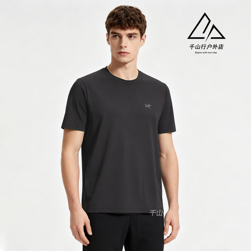 Arcteryx Quick-Drying Short-Sleeved Arcteryx Cormac Crew Men's Lightweight Breathable Sports Quick-Drying Round-Neck T-Shirt Arcteryx Quick-Drying Short-Sleeved Arcteryx Cormac Crew Men's Lightweight Breathable Sports Quick-Drying Round-Neck T-Shirt