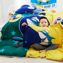  Mary Siwei cotton boys cartoon three-piece set boys single bed 1 2 meters student dormitory cotton set