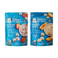 2 упаковки растворенных бобов (клубничный вкус+желтый аромат персика)