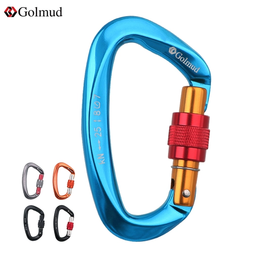 Golmud Riging Main Lock D -Type Buckle Clacking Self -Clock Heavy Hook Outdoor Оборудование защитное крючок быстро висящая пряжка