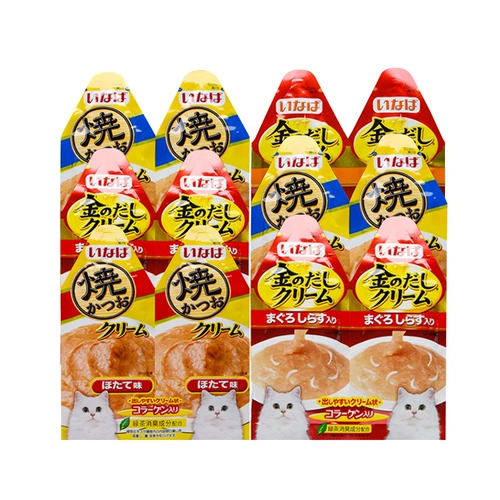 Иннуба кошки закуски свежие пакеты, питательные, питательные кошки питательное влажное зерно, мясо, консервированная вода и смешивание зерна