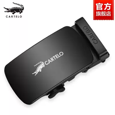 Crocodile men's belt buckle head automatic buckle buckle accessories lead high-grade alloy without pants belt 3 5cm clip