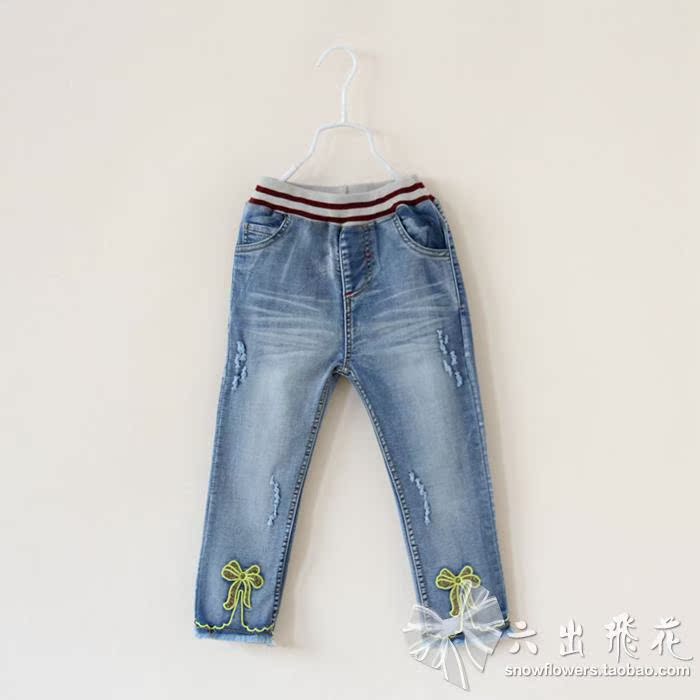 Pantalon fille en toile - Ref 2062144 Image 6